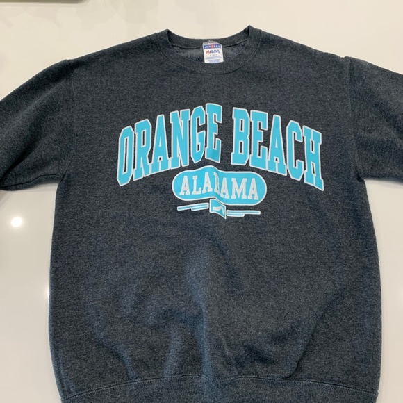 Orange Beach Alabama Graphic Crewneck - Picture 1 of 3